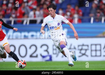 Saitama Stadium 2002, Saitama, Japan. 31. Mai 2023. Takumu Kawamura (Sanfrecce), 31. MAI 2023 - Fußball/Fußball : 2023 J1. Ligaspiel zwischen Urawa Reds - Sanfrecce Hiroshima im Saitama Stadium 2002, Saitama, Japan. Kredit: YUTAKA/AFLO SPORT/Alamy Live News Stockfoto