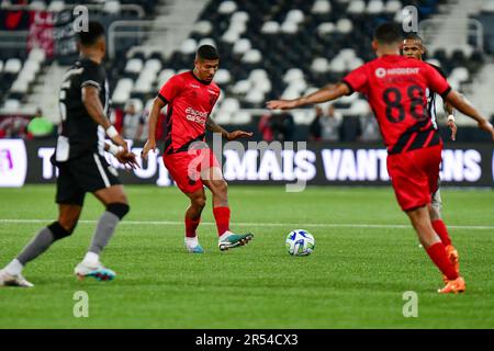 Rio de Janeiro, Brasilien. 31. Mai 2023. Fernando von Athletico Paranaense, während des Spiels zwischen Botafogo und Athletico Paranaense, für den Brasilien Cup 2023, im Nilton Santos Stadion, am 31. Mai in Rio de Janeiro. Foto: Marcello Dias/DiaEsportivo/Alamy Live News Kredit: DiaEsportivo/Alamy Live News Stockfoto