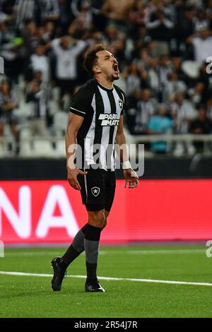 Rio De Janeiro, Brasilien. 01. Juni 2023. Nilton Santos Carlos Eduardo do Botafogo Stadion, während des Spiels zwischen Botafogo und Athletico für die Runde 16 der Copa do Brasil 2023, im Nilton Santos Stadion ( Engenhao ), diesen Mittwoch, 31. 30761 $ (Marcello Dias/SPP) Guthaben: SPP Sport Press Photo. Alamy Live News Stockfoto