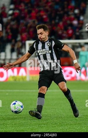 Rio De Janeiro, Brasilien. 01. Juni 2023. Nilton Santos Carlos Eduardo do Botafogo Stadion, während des Spiels zwischen Botafogo und Athletico für die Runde 16 der Copa do Brasil 2023, im Nilton Santos Stadion ( Engenhao ), diesen Mittwoch, 31. 30761 $ (Marcello Dias/SPP) Guthaben: SPP Sport Press Photo. Alamy Live News Stockfoto