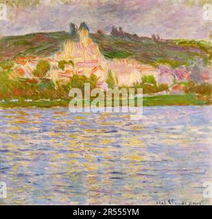 Claude Monet, Vétheuil, Landschaftsbild 1902 Stockfoto