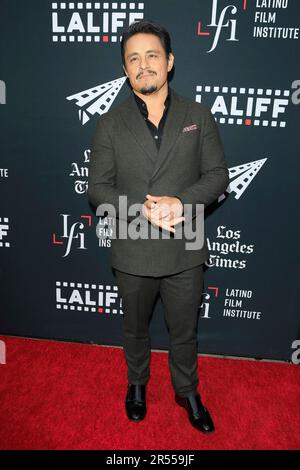 31. Mai 2023, Los Angeles, Kalifornien, USA: LOS ANGELES, CA - MAI 31: Jesse Garcia beim LALIFF-Eröffnungsfilm Flamin' Hot Held at the TCL Chinese Theatre IMAX (Kreditbild: © Nina Prommer/ZUMA Press Wire) – NUR REDAKTIONELLE VERWENDUNG! Nicht für den kommerziellen GEBRAUCH! Stockfoto