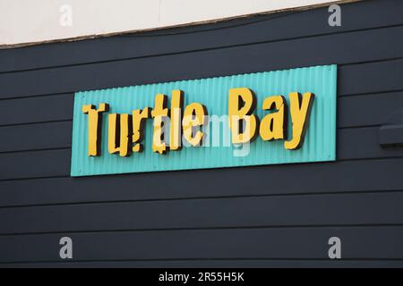 Turtle Bay Cocktailbar und karibisches Restaurant in Guildford, Surrey, England, Großbritannien, Frühjahr 2023 Stockfoto