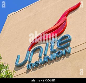 Unite the Union Offices, Jack Jones House, 2 Churchill Way, Liverpool, Merseyside, ENGLAND, VEREINIGTES KÖNIGREICH, L3 8EF Stockfoto