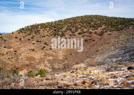 Capulin Volcano National Monument in New Mexico Stockfoto