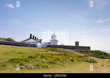 Anvil Point Lighthouse, Durlston Country Park, Dorset, England, Großbritannien Stockfoto