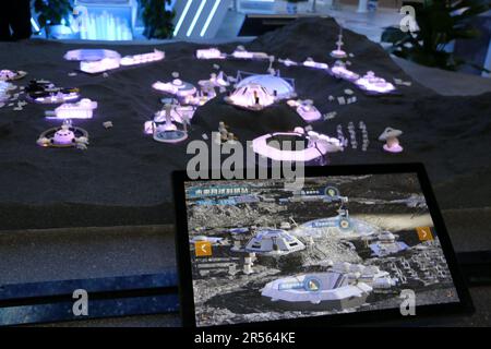 HEFEI, CHINA - 25. APRIL 2023 - Ein Modell einer künftigen ...