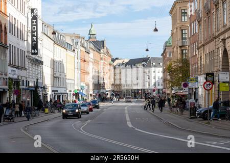 Vesterbro Bezirk in Kopenhagen Stockfoto