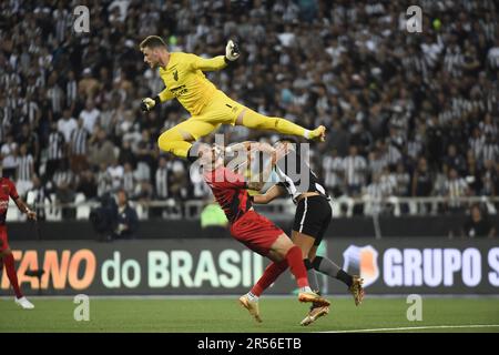 Botafogo und Athletico, für die Runde 16 der Copa do Brasil 2023, im Nilton Santos Stadium (Engenhao), diesen Mittwoch, 31. Stockfoto