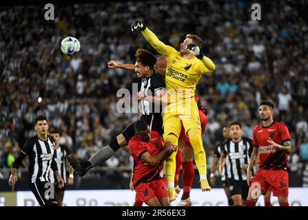 Botafogo und Athletico, für die Runde 16 der Copa do Brasil 2023, im Nilton Santos Stadium (Engenhao), diesen Mittwoch, 31. Stockfoto