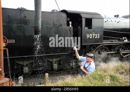 '90733' Wasseraufnahme in Kidderminster Town. Stockfoto