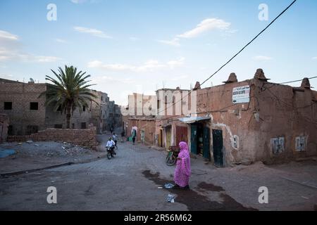 Marokko. Ouarzazate. kasbah Taourirt Stockfoto