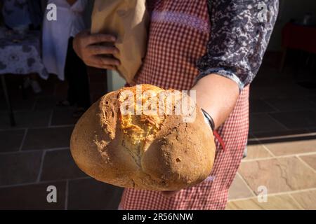 Festa del Pane. bossico. Italien Stockfoto