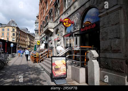 Dänemark. Kopenhagen. Hard Rock Cafe Stockfoto