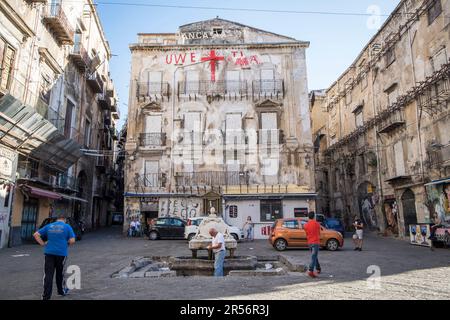 Italien. Sizilien. Palermo. Vucciria Stockfoto