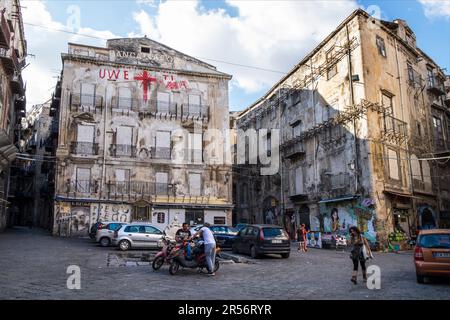 Italien. Sizilien. Palermo. Vucciria Stockfoto