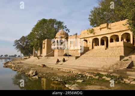 Gadisar-Panzer. jaisalmer. rajasthan. Indien Stockfoto