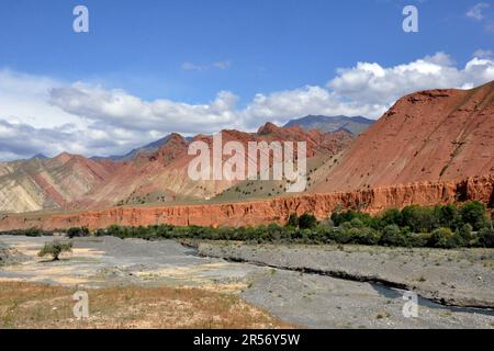Kirgisistan. Lenin wählt Basislager aus Stockfoto