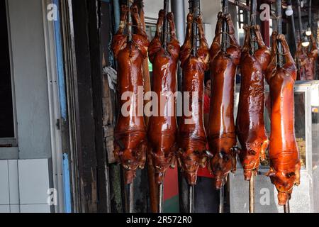 Philippinen. Die Insel Luzon. Manila. Restaurant Stockfoto