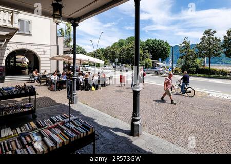 Italien. Piemont. Intra-Verbanien. Das tägliche Leben Stockfoto