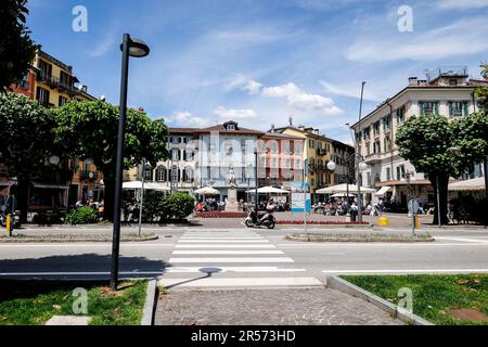 Italien. Piemont. Intra-Verbanien. Das tägliche Leben Stockfoto