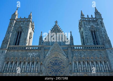Kathedrale Von Nidaros. Trondheim City. Norwegen Stockfoto