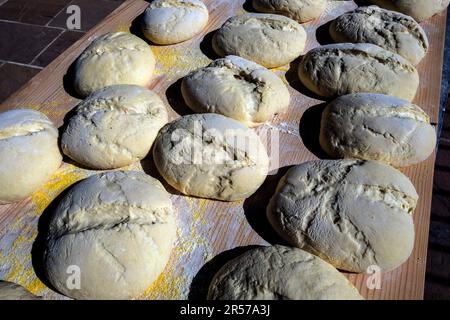 Festa del Pane. bossico. Italien Stockfoto