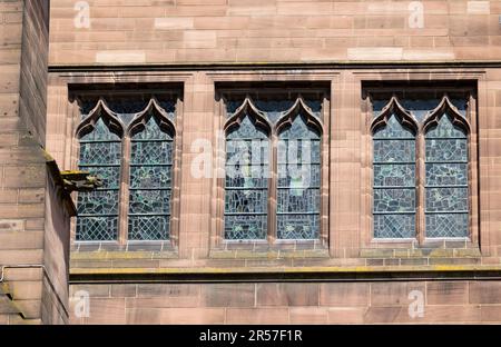 Liverpool, vereinigtes Königreich Mai, 16, 2023 Liverpool Cathedral Anglican, die größte Kathedrale im Vereinigten Königreich Stockfoto