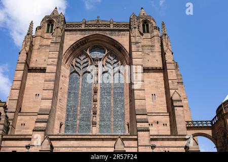 Liverpool, vereinigtes Königreich Mai, 16, 2023 Liverpool Cathedral Anglican, die größte Kathedrale im Vereinigten Königreich Stockfoto