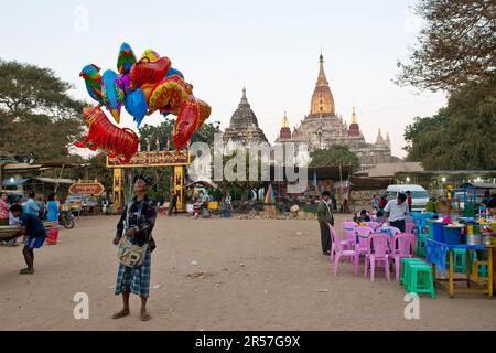 Myanmar. Bagan. Das tägliche Leben Stockfoto