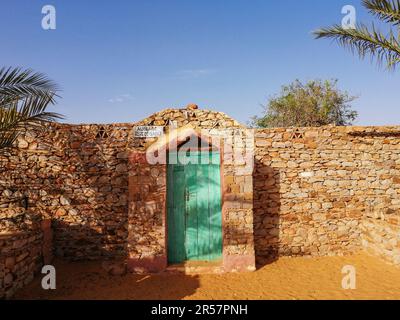 Mauretanien, Adrar, Chinguetti, auberge Rode de Sable Stockfoto