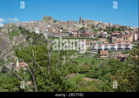 Cerami, Provinz Enna, Sizilien, Italien Stockfoto