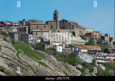 Cerami, Provinz Enna, Sizilien, Italien Stockfoto