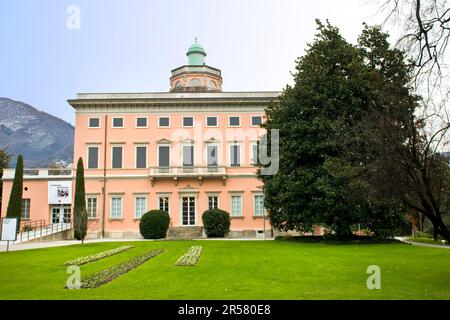 Villa Ciani. Lugano. Die Schweiz Stockfoto