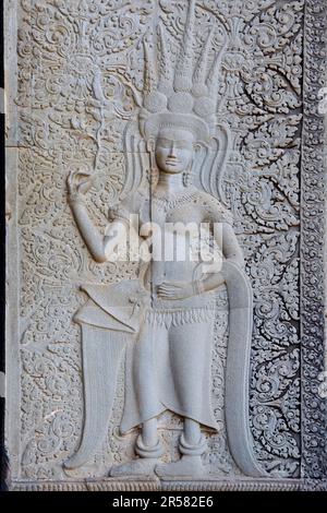 Angkor Wat Tempel. Kambodscha Stockfoto