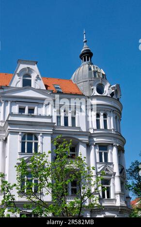 Altbau, Bundesplatz, Wilmersdorf, Berlin, Wilhelminische Epoche, Deutschland Stockfoto