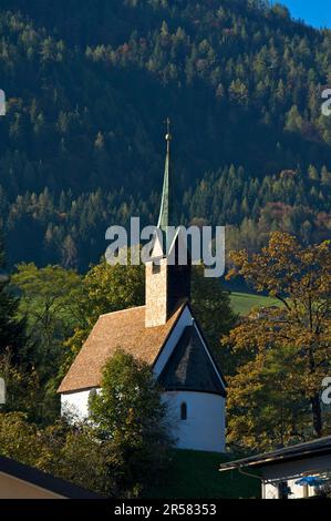 Die Kirche Bischofshofen im Bezirk Pongau Salzburg, Osterreich Stockfoto