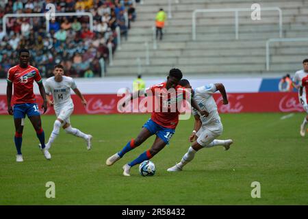 Jogo entre GAMBIA X URUGUAY No Estadio Estadio Unico Madre de Ciudades FIFA sub20 Weltmeisterschaft Argentinien 2023 é realizada em diferentes sedes da Argentina (Santiago del Estero, La Plata, San Juan e Mendoza) Stockfoto