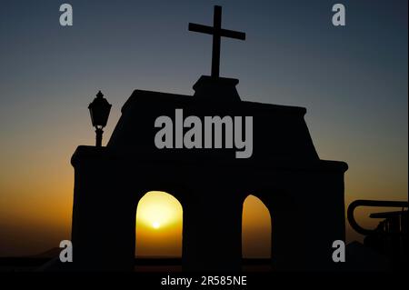 Ermita de San Marcial del Rubicon, Femes, Lanzarote, Kanarische Inseln, Iglesia de San Marcial de Rubicon, Spanien Stockfoto