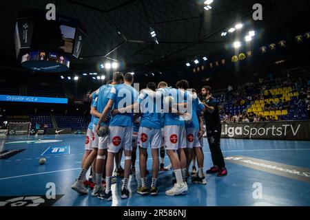 Barcelona, Spanien. 01. Juni 2023. Liga ASOBAL in Palau Blaugrana, Barcelona, Spanien, am 1. Juni 2023. (Foto/Felipe Mondino) Kredit: Unabhängige Fotoagentur/Alamy Live News Stockfoto