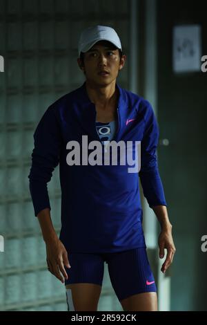 Osaka, Japan. 1. Juni 2023. Suguru Osako Athletics : das Japan Track & Field National Championships 107. Finale der Herren 5000m im Yanmar Stadium Nagai in Osaka, Japan . Kredit: Yohei Osada/AFLO SPORT/Alamy Live News Stockfoto