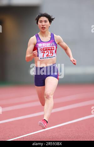 Osaka, Japan. 1. Juni 2023. Nanako Matsumoto Athletics : die japanische Leichtathletik-Weltmeisterschaft 107. im Yanmar-Stadion Nagai in Osaka, Japan , 400m. Kredit: Yohei Osada/AFLO SPORT/Alamy Live News Stockfoto