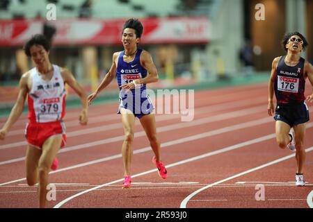 Osaka, Japan. 1. Juni 2023. Hyuga Endo Athletics : das Japan Track & Field National Championships 107. Finale der Herren 5000m im Yanmar Stadium Nagai in Osaka, Japan . Kredit: Yohei Osada/AFLO SPORT/Alamy Live News Stockfoto