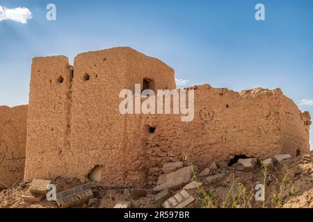 Alte Bauten - Muzahmiyah Stockfoto