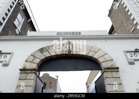 St. James's Gate Brewery, Heimat des Guinness Stout Beers. Dublin, Irland. Stockfoto