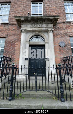 Das Wohnhaus von Arthur Guinness im St. James's Gate Brewery, Heimat des Guinness Stout Beers. Dublin, Irland. Stockfoto