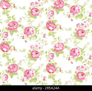 Abstraktes Design strukturierter Blumen bereit für Textildrucke. Stock Vektor