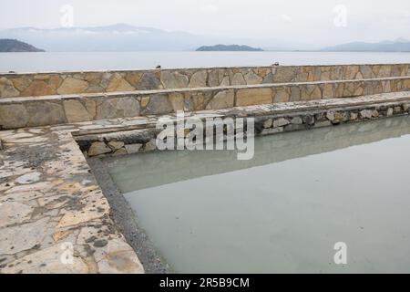 Sultaniye Mod Baths, Lake Köyceğiz, near Dalyan, Province Muğla, Türkei, April 2023 Stockfoto