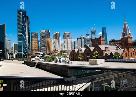 The Rocks - Sydneys ältestes historisches Viertel, New South Wales, Australien Stockfoto