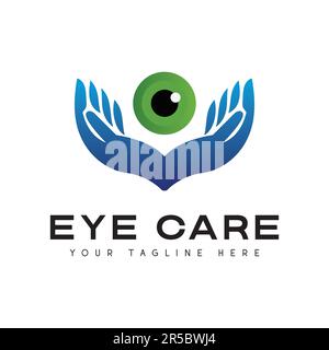 Eye Care Logo Design Eye Clinic Logo Stock Vektor